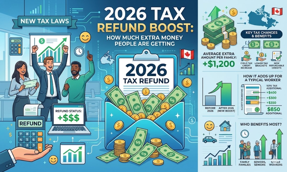 2026 Tax Refund Boost: How Much Extra Money People Are Getting