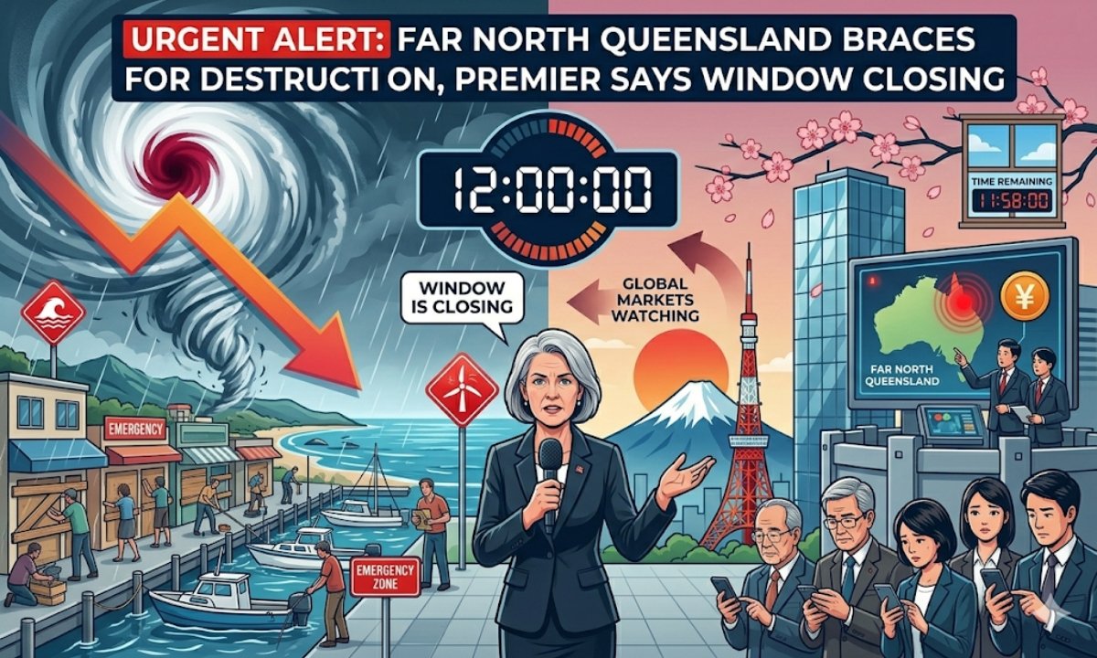 Urgent Alert: Far North Queensland Braces for Destruction, Premier Says Window Closing