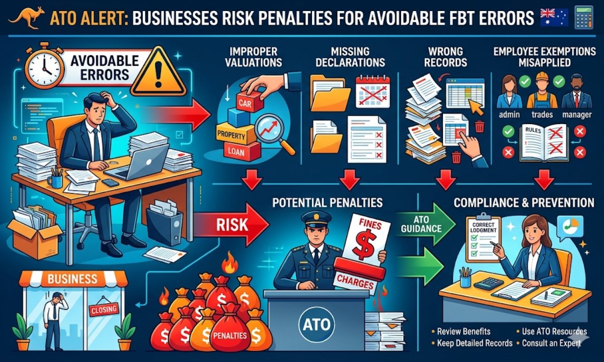 ATO Alert: Businesses Risk Penalties for Avoidable FBT Errors