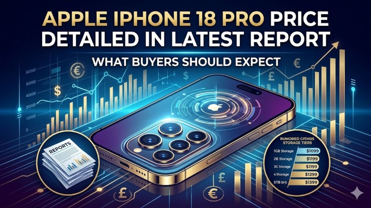 Apple iPhone 18 Pro Price Detailed in Latest Report – What Buyers Should Expect