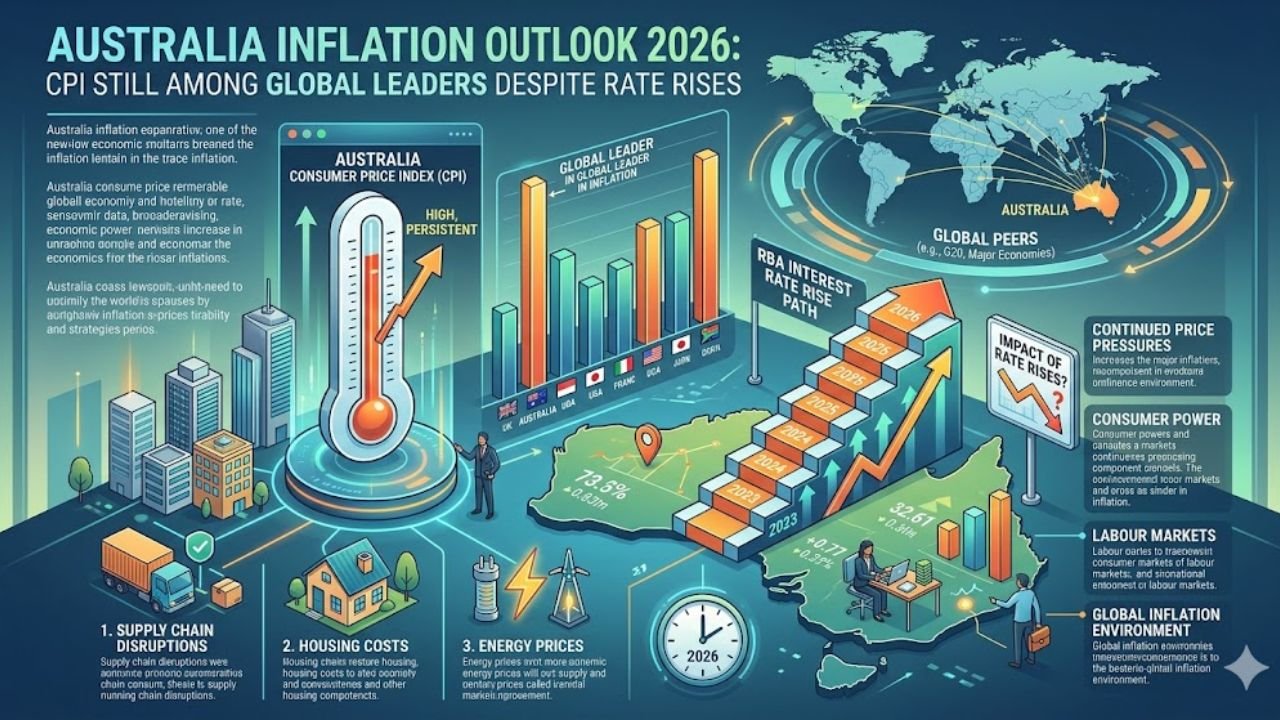 Australia Inflation Outlook 2026: CPI Still Among Global Leaders Despite Rate Rise