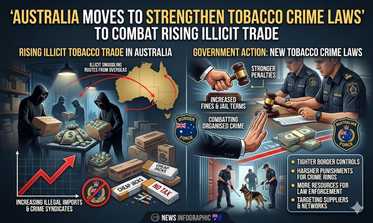 Australia Moves to Strengthen Tobacco Crime Laws to Combat Rising Illicit Trade
