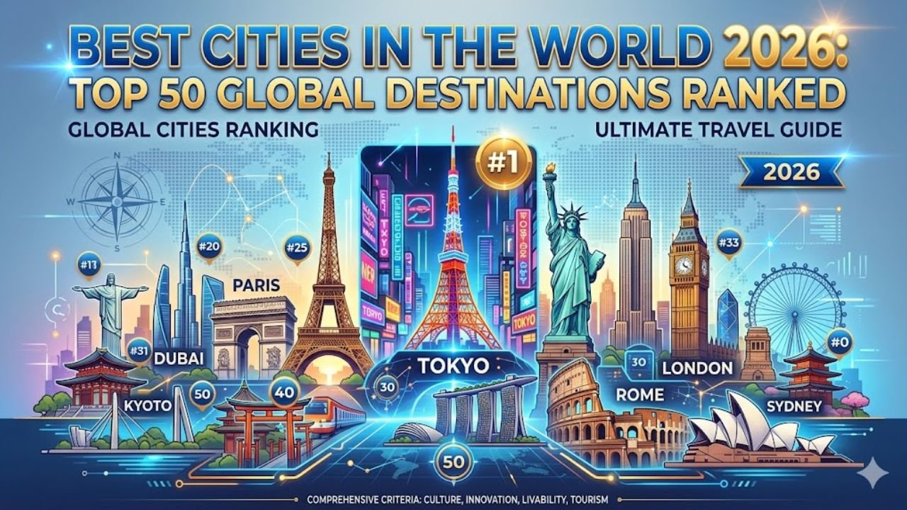 Best Cities in the World 2026: Top 50 Global Destinations Ranked