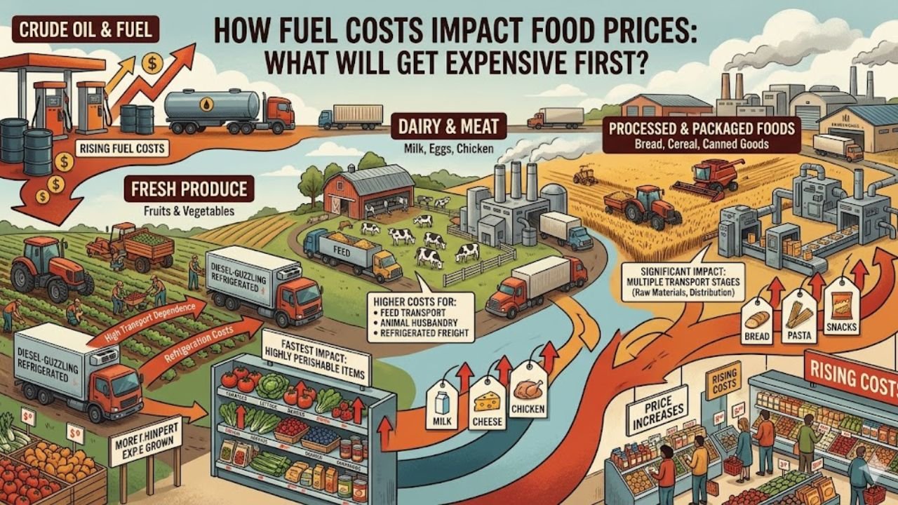 How Fuel Costs Impact Food Prices: What Will Get Expensive First?