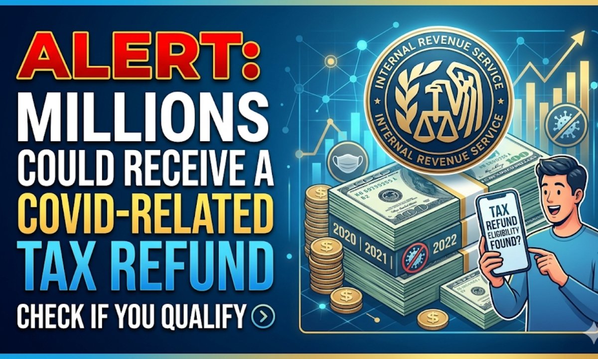 IRS Alert: Millions Could Receive a COVID-Related Tax Refund – Check If You Qualify