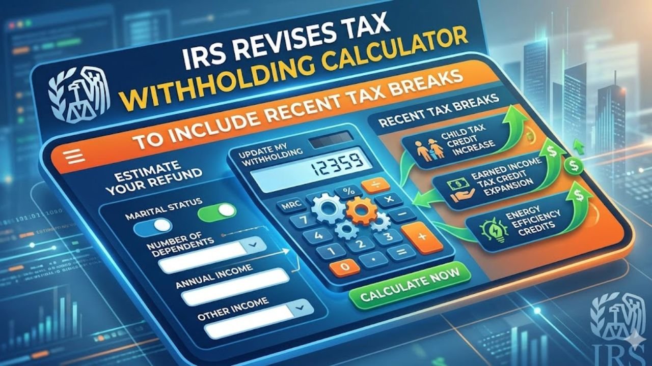 IRS Revises Tax Withholding Calculator to Include Recent Tax Breaks