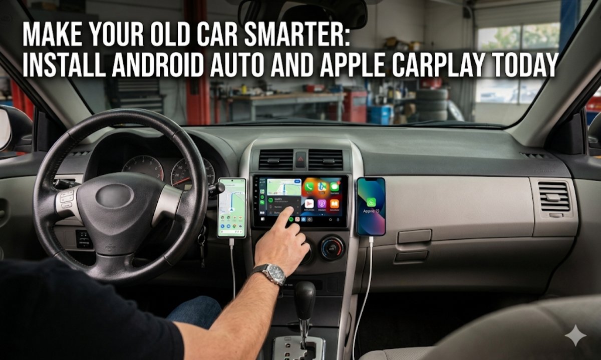 Make Your Old Car Smarter: Install Android Auto and Apple CarPlay Today