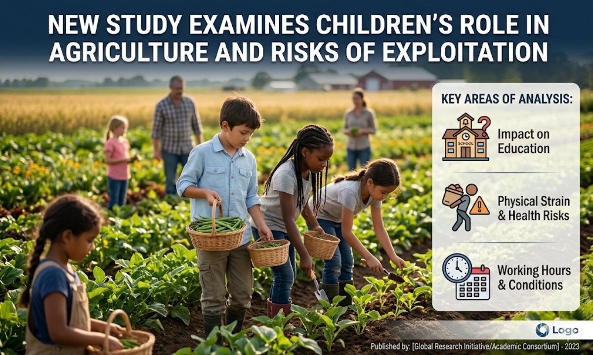New Study Examines Children’s Role in Agriculture and Risks of Exploitation