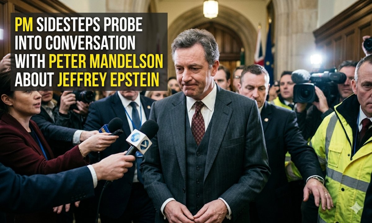 PM Sidesteps Probe into Conversation with Peter Mandelson About Jeffrey Epstein