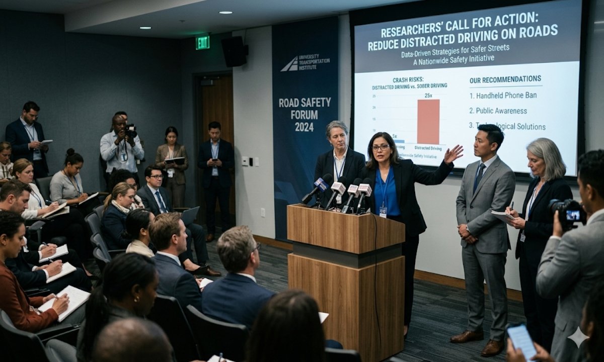 Researchers Call for Action to Reduce Distracted Driving on Roads