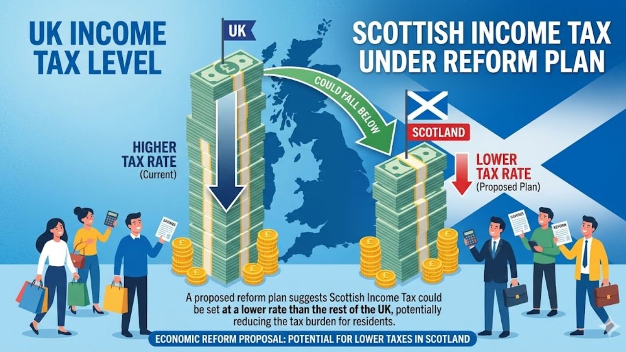 Scottish Income Tax Could Fall Below UK Level Under Reform Plan