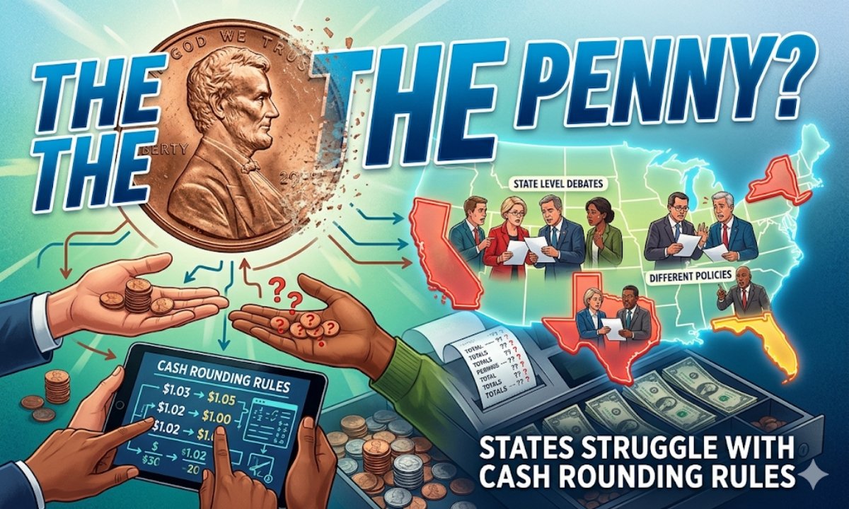 The End of the Penny? States Struggle With Cash Rounding Rules