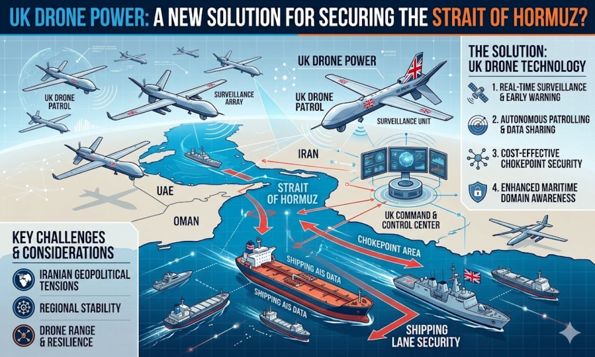 UK Drone Power: A New Solution for Securing the Strait of Hormuz?