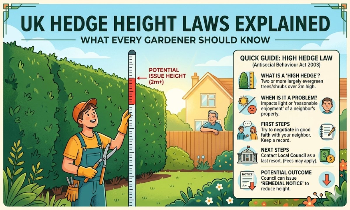 UK Hedge Height Laws Explained: What Every Gardener Should Know
